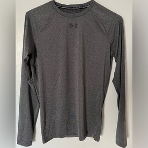 Grey Under Armour Heat Gear Compression LONG Sleeve